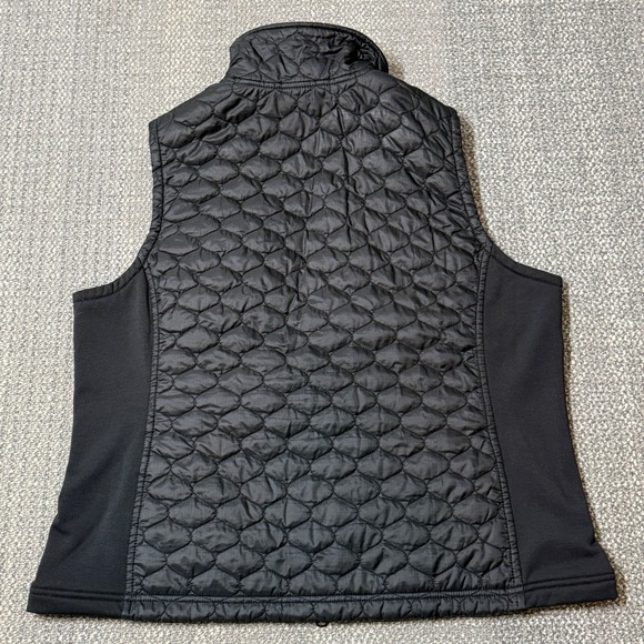 L.L. Bean Quilted Vest Thinsulate Fleece-lined Womens XL Full Zip Black Outdoor - Picture 2 of 8